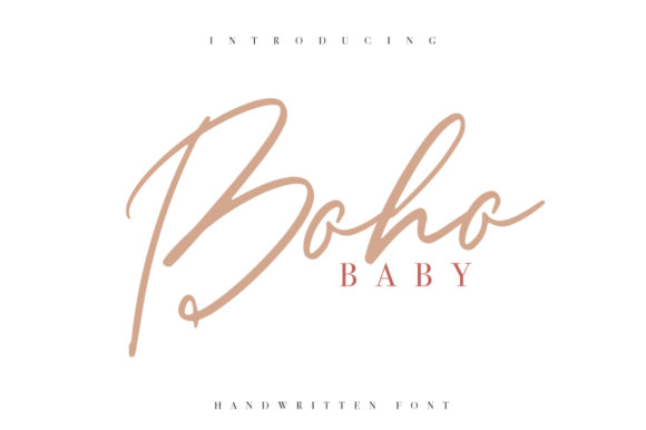 Boho Baby Font Review for Real Projects