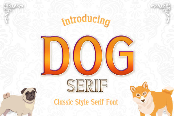 Discover the Charm of the Dog Serif Font in Handmade Creations