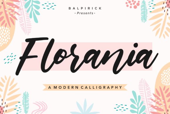 Florania: A Handwritten Font That Elevates Handmade Creations