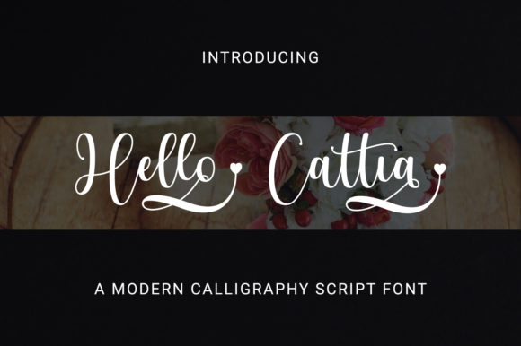 Hello Cattia: A Friendly Script Font for Modern Campaigns