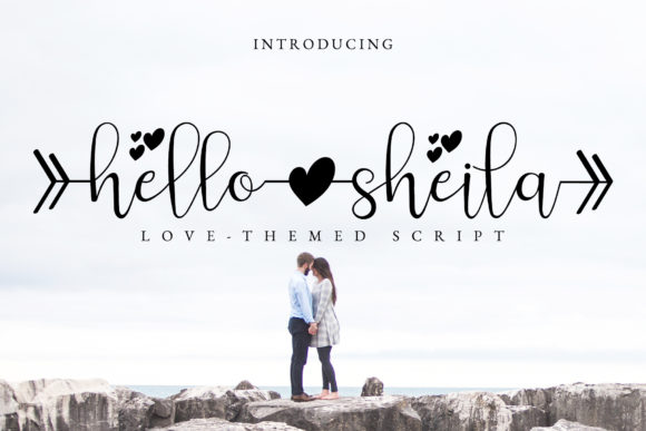 Hello Sheila: A Romantic Script Font for Digital Design