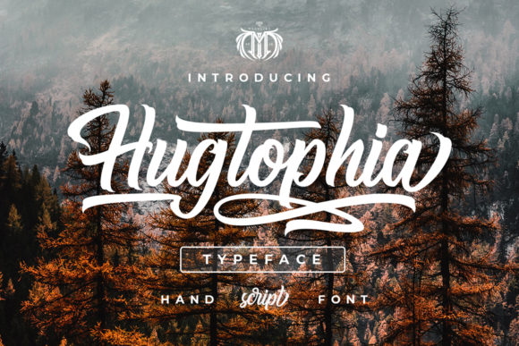 Hugtophia: A Script Font for Timeless Editorial Design