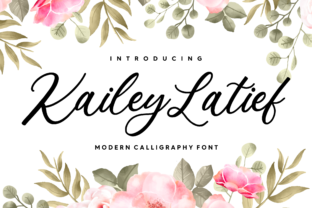 Kailey Latief: A Handwritten Font for Polished Branding