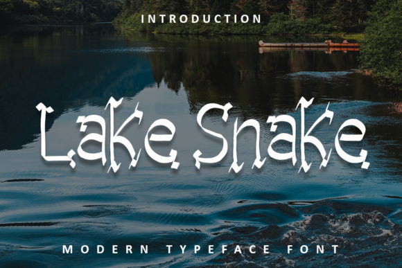 Lake Snake Font for Professional Branding