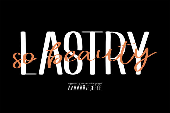 Lastry: A Modern Sans Serif Font for Editorial Design