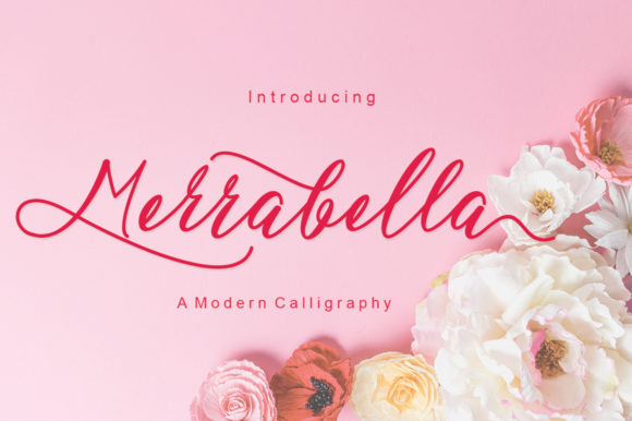 Merrabella: A Handwritten Script Font for Elegant Editorial Design