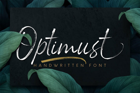 Optimust: A Timeless Script Font for Digital Marketing