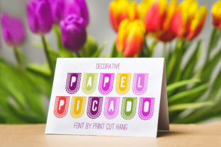 Papel Picado Font for Eye-Catching Campaigns