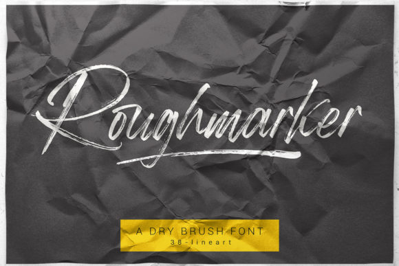 Roughmarker: A Quirky Script Font for Digital Branding