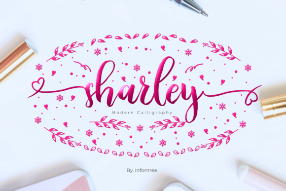 Sharley: A Romantic Font That Elevates Brand Identity