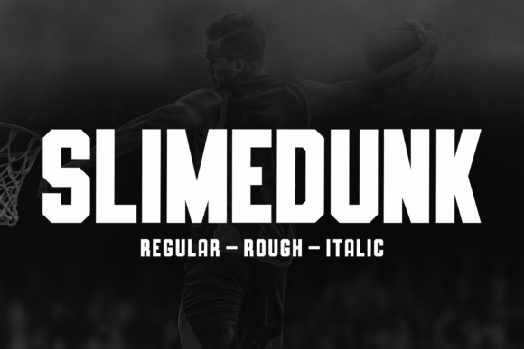 Slimedunk: A Bold Sans Serif Font for Digital Campaigns