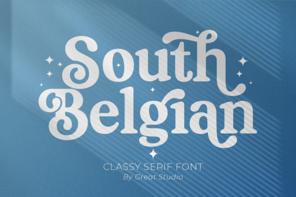 South Belgian Serif Font for Bold Branding and Digital Creativity