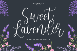 Sweet Lavender Font for Modern Campaigns