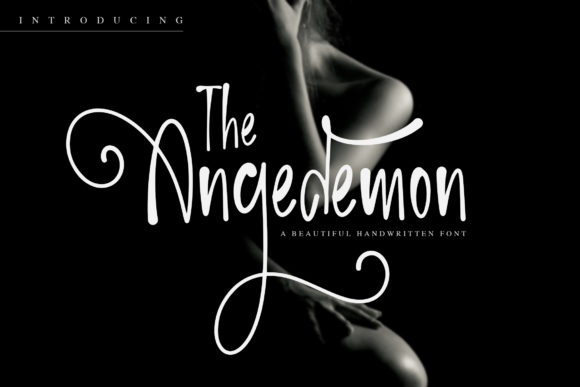 The Angedemon: A Handwritten Font That Elevates Branding