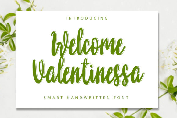 Welcome Valentinessa: A Handwritten Font for Romantic Editorial Design
